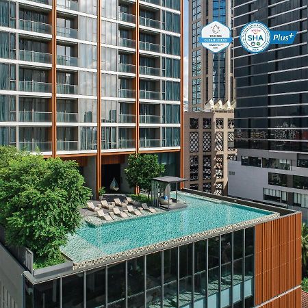 Oakwood Suites Bangkok Eksteriør billede The rooftop pool