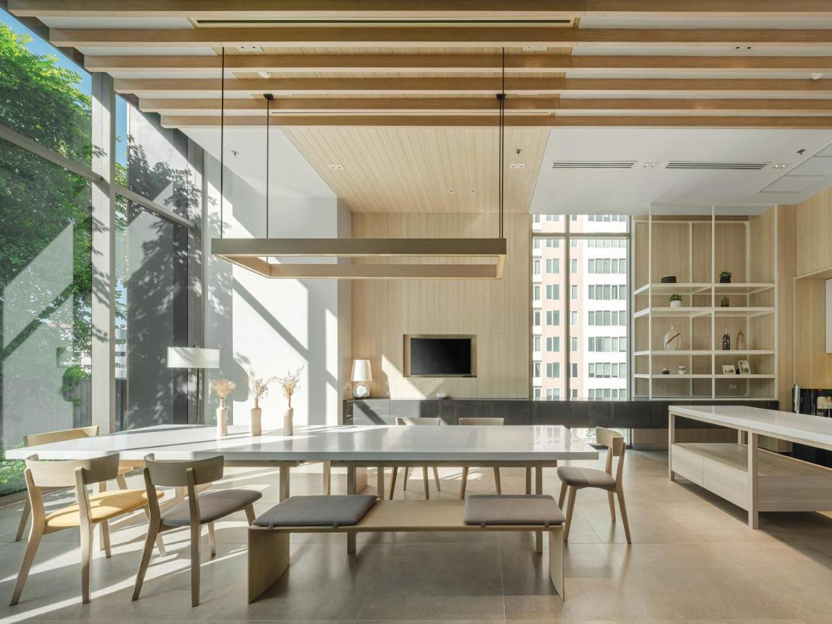 Oakwood Suites Bangkok Eksteriør billede The Club at The Park
