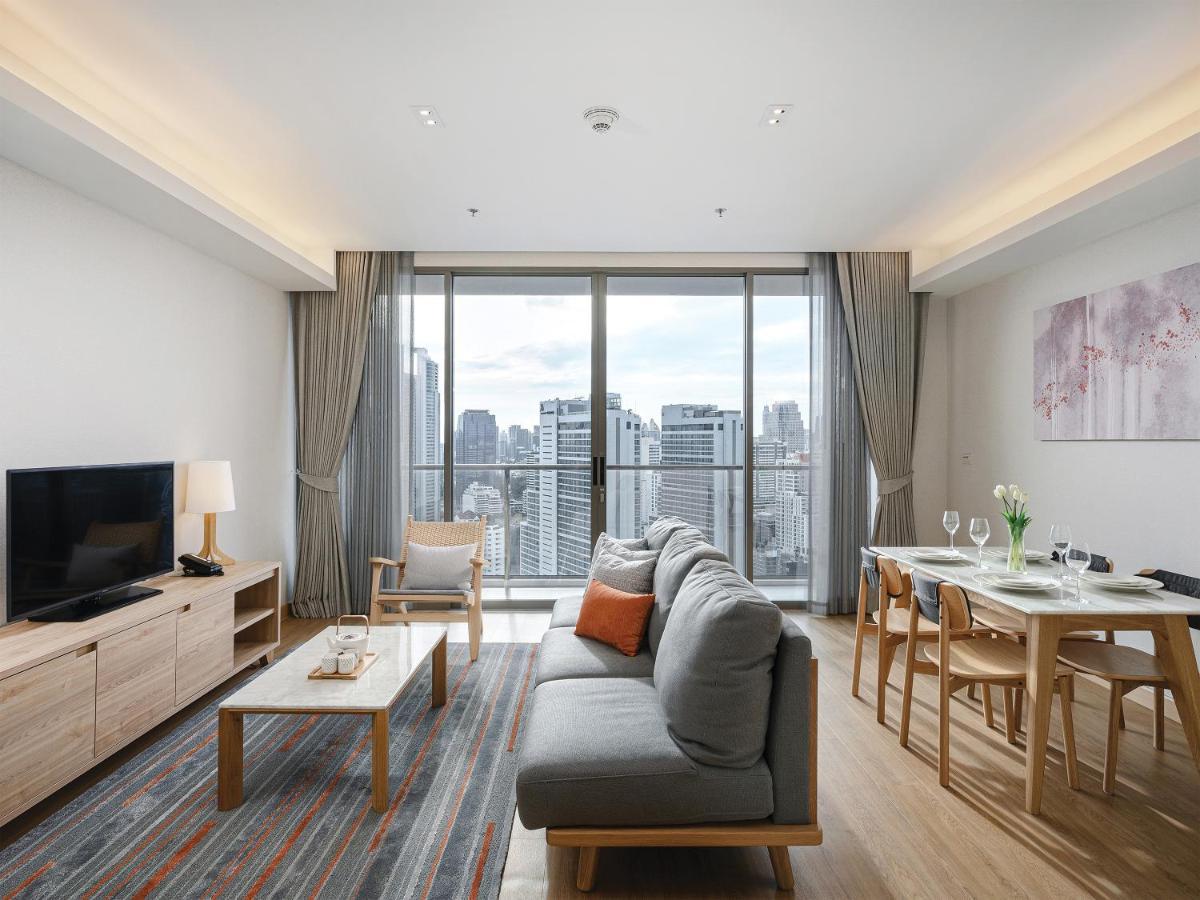 Oakwood Suites Bangkok Eksteriør billede Living room