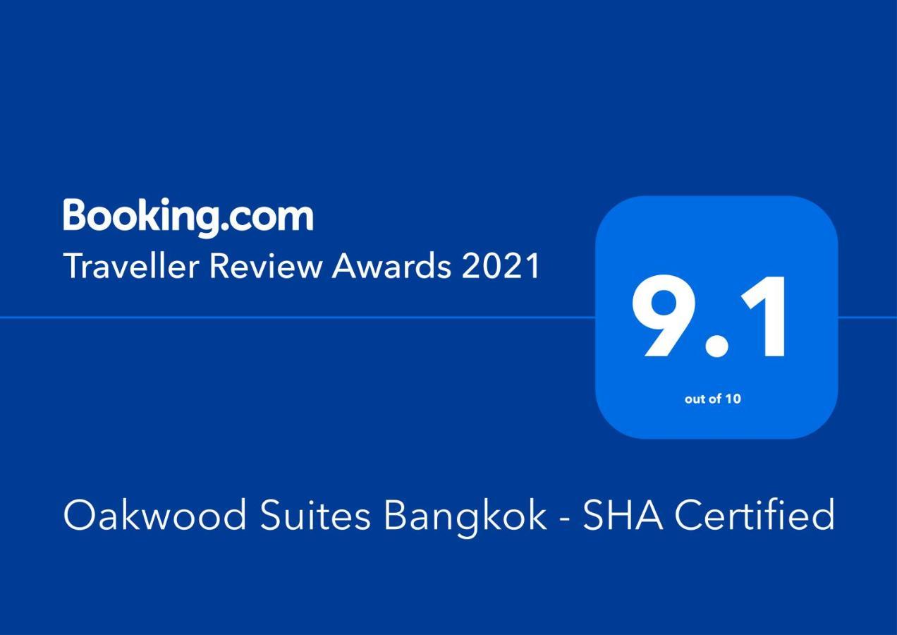 Oakwood Suites Bangkok Eksteriør billede Booking.com Traveller Review Awards 2021