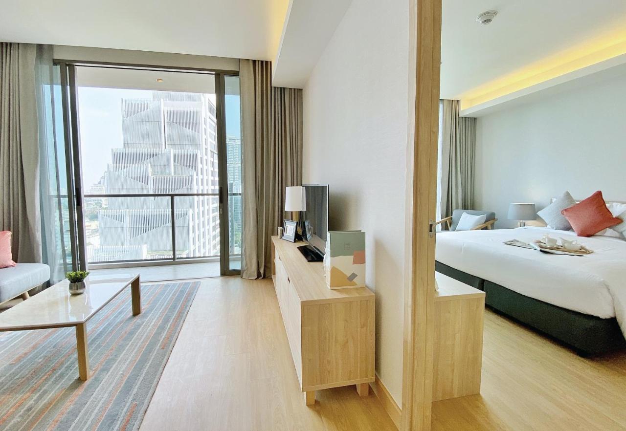 Oakwood Suites Bangkok Eksteriør billede Deluxe Suite