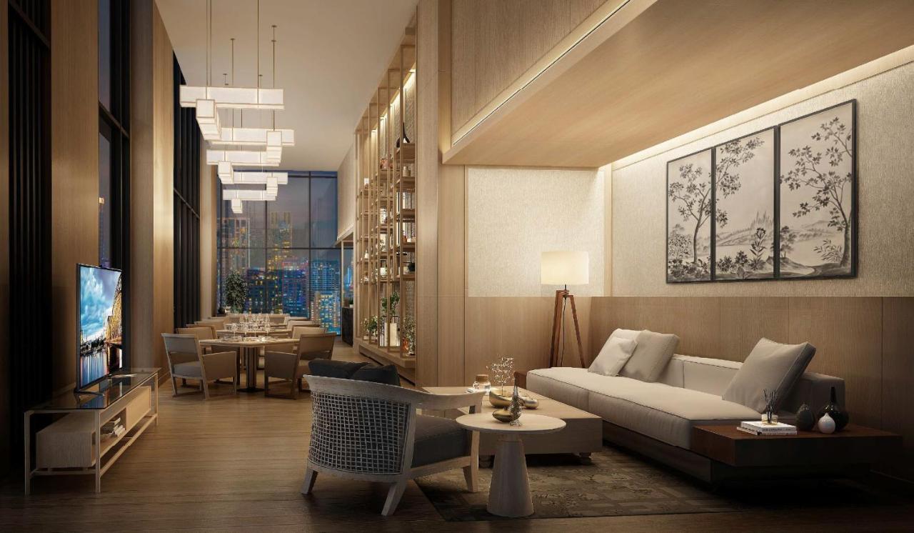 Oakwood Suites Bangkok Eksteriør billede The Living Room