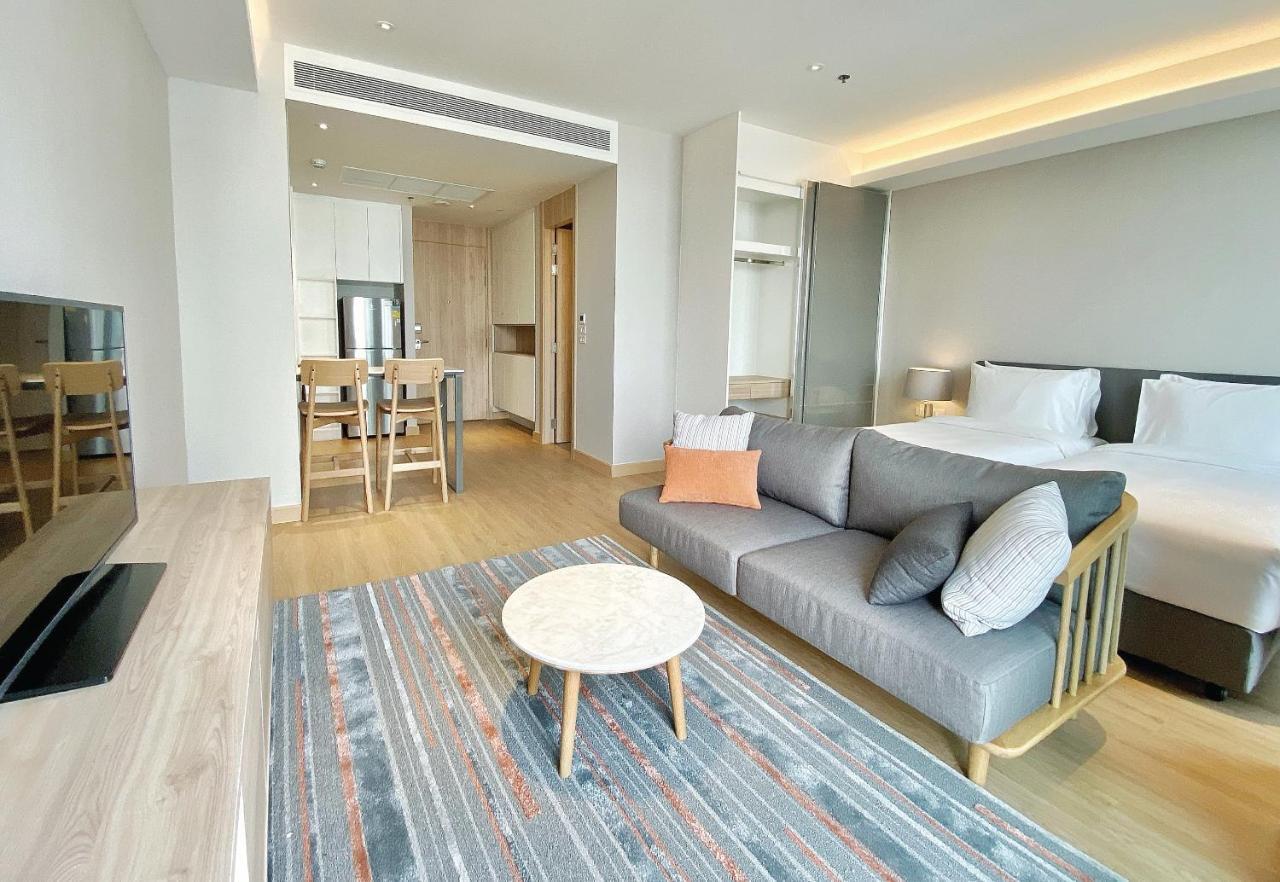 Oakwood Suites Bangkok Eksteriør billede A typical one-bedroom apartment