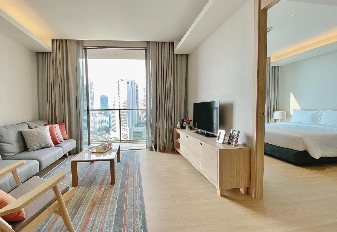 Oakwood Suites Bangkok Eksteriør billede A typical one-bedroom apartment